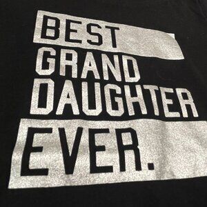 Best Grand Daughter Ever shirt 4T toddler cotton short sleeve